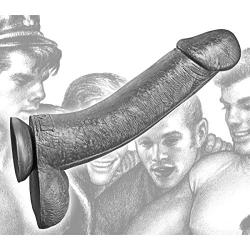 Tom of Finland Kake Cock Silicone Dildo, 12 Inch