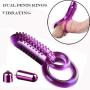 Waterproof Vibrating Ring for Men with Wireless Bullet Stimulate