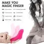 Wireless Rechargeable Mini Finger Sucking Massager with 10 Strong Vibration Hands Free USB Waterproof Massage Wand for Neck Foot Shoulder -U Shape Toy Wireless Rechargeable Mini Finger Sucking Massager with 10 Strong Vibration Hands Free USB Waterproof Massage Wand for Neck Foot Shoulder -U Shape Toy