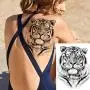 VANTATY 8 Sheets Extra Large 3D Realistic Animals Full Arm Temporary Tattoos For Men Women Fake Arm Sleeve Tattoo Maori Wolf Stickers Sexy Fox Tiger Flower Big Leg Tatoos Adults Gangster Girl Kid Lion VANTATY 8 Sheets Extra Large 3D Realistic Animals Full Arm Temporary Tattoos For Men Women Fake Arm Sleeve Tattoo Maori Wolf Stickers Sexy Fox Tiger Flower Big Leg Tatoos Adults Gangster Girl Kid Lion