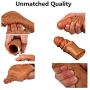 Privacy Packaging-Penis Sleeve Penis Case Cover Extender,Extension Cock Enlarger Condom Sheath Penis-Enhancing Enlarger Delay Ejaculation Toy for Men zgyad700828996393