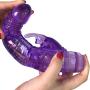 Rabbit Dildo Vibe G Spot and Clit Stimulation Multi Speed Vibrations for Orgasm
