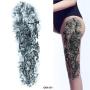 4 Sheets Ancient Greek Mythology Style Big Temporary Full Arm Leg Waist Art Tattoo Sticker Sexy Summer