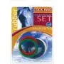 Spartacus Rubber Cock Ring, 1.25", 5 Multicolor Pack Spartacus Rubber Cock Ring, 1.25", 5 Multicolor Pack