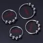 GUANGSHAN Stainless Steel Co~ck Pe~NIS Ring for Men Enhancer Prolong Séx Product