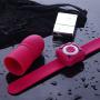 EDTara Medical Silicone Penis Head Vibrator with Remote Control Glans Training Sleeve for Male Masturbation