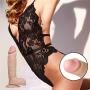 WUTTUAICCI 9 Inch Large Dillo for Women - Pleasure Toy for Female Sold only by TXY US (Color : Flesh)