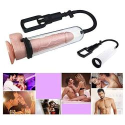 LIVE4COOL Manual Penis Vacuum Air Pump Strengthen Enlarger Booster Extender Setting Device for Men Power Up Massage Care with Masturbation Cup