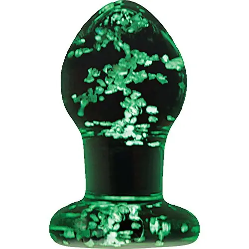 NS Novelties Firefly Glass Plug Medium, Clear, Clear NS Novelties Firefly Glass Plug Medium, Clear, Clear