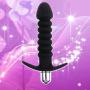 Batyuery Vibrating Amal Plug Silicone Butt Plug Adult Six Toys for Men and Women Prosteat Massager