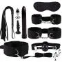 Adult Six-Toys for Couples Leather Handcuffs Set Niple Clip Amal Plug Women Cosplay Game Adult Six-Toys for Couples Leather Handcuffs Set Niple Clip Amal Plug Women Cosplay Game