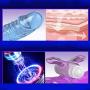 A-YUEYUE Double-Ended Headed Huge Flexible Dual Density Rod for Women Couples Lesbians, 3 Colors Optional