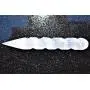 Charged 6" Spiral Faceted Selenite Crystal Wand Powerful Healing Energy Reiki by ZENERGY GEMS Charged 6" Spiral Faceted Selenite Crystal Wand Powerful Healing Energy Reiki by ZENERGY GEMS