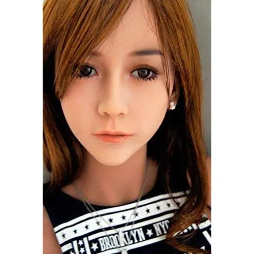 Ainiyo 155cm 5.08ft Sex Doll Solid TPE Full Size Real Lifelike Adult Dolls with Metal Skeleton Anal Vaginal Oral Sex Toys for Men