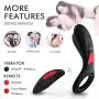 Silicone Vibrating Cock Ring,Penis Ring Vibrator with 15M Remote Control 9 Vibrations, Premium Stretchy Longer Harder Stronger Erection Clitoral Vibrator Adults Sex Toy for Men Women Couples Silicone Vibrating Cock Ring,Penis Ring Vibrator with 15M Remote Control 9 Vibrations, Premium Stretchy Longer Harder Stronger Erection Clitoral Vibrator Adults Sex Toy for Men Women Couples