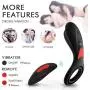 Unique Experience Massager Men Rechargeable Stimulator Massaging Toys with Víbrating P-ë&nǐs R-i-ng Slient Soft Skin-Friendly