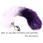 Bestimulus Wild Silicone Foxs Tails Anal Plug,Butt Anal Sex Toys,Stainless Steel Foxs Tails Anal Butt Plugs Personal Massager for Sex Games (Medium)