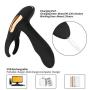 Male Prostate Massager Vibrators Anal Sex Toys Warming 2 Motors 7 Vibrating Modes Prostate Stimulator Waterproof Remote Control Perineum Butt Plug Anal Vibrator Sex Toy for Men