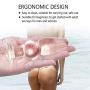 YiFeng 7 Types Crystal Glass Anal Butt Plug, G-spot Stimulator Anal Trainer Adult Sex Toy (Style 5)