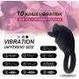 Vibrating Penis Ring Rechargeable Silicone Cock Ring Stimulator for Male Longer Lasting Erections Sex Toys Vibrating Penis Ring Rechargeable Silicone Cock Ring Stimulator for Male Longer Lasting Erections Sex Toys