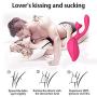 Movitip Clitoris Sucking Vibrator Vagina Stimulator Massager Love Doll Torso with with 7 Intensities Modes,Waterproof Rechargeable Quiet Clitoris Nipples Suction Stimulator Adult Sex Toys for Couples