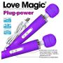 Love Magic 20 Speed Plug-In Full Body Massage Wand Powerful Motor Therapeutic