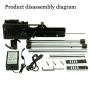 FREDORCH Premium Sex Machine, Love Machine with 2 Remote Control, Updated Edition with Big Dildo