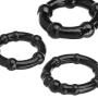 Penis Ring Set,Silicone Cock Ring,Soft Stretchy Erection Ring for Men Longer Harder Stronger Erection (3 Pack)