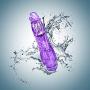 Eden 8.5" Soft Realistic Strong Vibrating Dildo - Multi Speed Flexible Vibrator - Waterproof - The Best Sex Toy for Women - Customer Favorite (Purple)