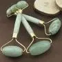 hwangli Natural Stone Roller Guasha Facial Beauty Massage Tool Face Neck Skin Roller Massager