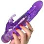 Rabbit Dildo Vibe G Spot and Clit Stimulation Multi Speed Vibrations for Orgasm