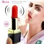 JDesto- Powerful Portable Waterproof Mini Lipstick Massager Safe Soft Silicone Multi-Angle Bending USB Charging Relax The Pressure DEPUR (Color : Black)