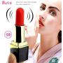 JDesto- Powerful Portable Waterproof Mini Lipstick Massager Safe Soft Silicone Multi-Angle Bending USB Charging Relax The Pressure DEPUR (Color : Red)