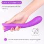 Waterproof Vibrator Dildo for Women with 9 Strong Vibration Modes for Effortless Insertion, PALOQUETH Silicone G Spot Vibrator Clitoral Vibrator for Exciting Stimulation- Ideal Sex Toy for Beginners