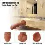 Anfei FDA Approved Dildo, Liquid Silicone Dual Layer Adult Toys with Suction Cup, Hyper Realistic Sex Toys for Masturbation(Total 22.5cm,Insert 17.5cm,Width 4.5cm) Anfei FDA Approved Dildo, Liquid Silicone Dual Layer Adult Toys with Suction Cup, Hyper Realistic Sex Toys for Masturbation(Total 22.5cm,Insert 17.5cm,Width 4.5cm)
