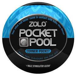 Zolo Pocket Pool Corner Pocket Male Masturbator