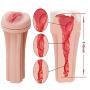 Male Cup Masturbator, Riodong 3D Realistic Vagina Masturbator Stroker Pocket Pussy Sex Toys for Male Masturbation (White) Male Cup Masturbator, Riodong 3D Realistic Vagina Masturbator Stroker Pocket Pussy Sex Toys for Male Masturbation (White)