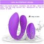 Full Silicone Couples Vibrator with Dual Motors 10 Powerful Vibration Modes,Orlupo Remote Control Clitoral Clit G Spot Vibrators,Rechargeable Waterproof Stimulator,Adult Sex Toys for Women and Couples