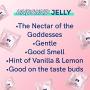 UNBOUND Jelly - Water Based Lubricant - Vegan, Organic, Sensual, Paraben Free, Menthol Free Oil for Him & Her (10 Pack)