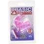 California Exotic Novelties Basic Essentials Stretchy Vibrating Bunny Enhancer, Pink