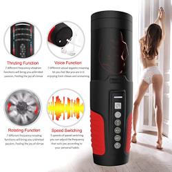 Fully Automatic Male Vibrant Delay Trainer for Men Underwear Use with Heating Masturbration Cup Pòckèt Pùssèys Hands Free Toys Heated Function Waterproof Best Funny Toys