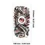 Ooopsiun 10 Sheets Large Temporary Tattoos For Men Adults, Punk Mechanical Waterproof Arm Fake Tattoos For Men Ooopsiun 10 Sheets Large Temporary Tattoos For Men Adults, Punk Mechanical Waterproof Arm Fake Tattoos For Men