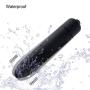 Portable 10 Speed Mini Bullet Shape Waterproof Mssager for Women - Black