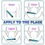 Cugap Personal Wand Massager - 7 Inch Mini Vibrator Massage Stimulator Vibrators Adult Toys for Women Couples