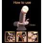 Penis Vibrating Sleeve Reusable Penis Sleeve with Cock Rings Ejaculation Pumps Cock Sleeve Penis Vibrating Sleeve Reusable Penis Sleeve with Cock Rings Ejaculation Pumps Cock Sleeve