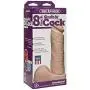 Doc Johnson Vac-U-Lock - The Realistic Cock - 8 Inch - F-Machine and Harness Compatible Dildo - Vanilla Doc Johnson Vac-U-Lock - The Realistic Cock - 8 Inch - F-Machine and Harness Compatible Dildo - Vanilla