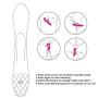 Rabbit G-Spot Dildo Vibrator Vagina Clitoris Stimulator for Women, IMIMO Rechargeable Vibrating Silicone Rabbit Vibe Adult Sex Toys with LED Multicolor Light on Diamond Patterned Textured Base Rabbit G-Spot Dildo Vibrator Vagina Clitoris Stimulator for Women, IMIMO Rechargeable Vibrating Silicone Rabbit Vibe Adult Sex Toys with LED Multicolor Light on Diamond Patterned Textured Base
