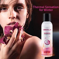 ZEMALIA Lube for Women Water Based Lubricant Personal Lubricants Warming Glide Suitable for Sensitive Skin Made in USA 4.5OZ