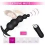 YiFeng Vibrating Butt Plug, Waterproof Silicone Anal Beads Plug with 12 Stimulation Modes for Male, Female and Beginner YiFeng Vibrating Butt Plug, Waterproof Silicone Anal Beads Plug with 12 Stimulation Modes for Male, Female and Beginner
