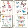 Ooopsi 10 Sheets Luau Floral Temporary Tattoos -Hawaiian/Tropical/Flamingo/Summer Pool Party Decorations Supplies Favors Ooopsi 10 Sheets Luau Floral Temporary Tattoos -Hawaiian/Tropical/Flamingo/Summer Pool Party Decorations Supplies Favors